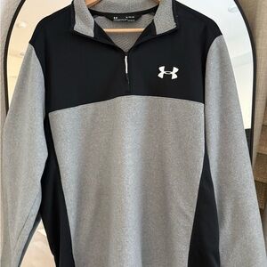 Under Armour Black and Gray ColdGear Jacket
